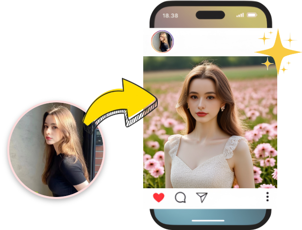 Make Your Social Media Shine with AI Portrait Generator